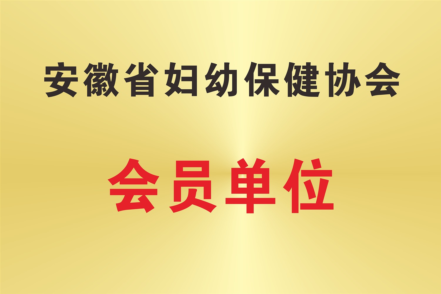安徽省妇幼保健协会会员单位